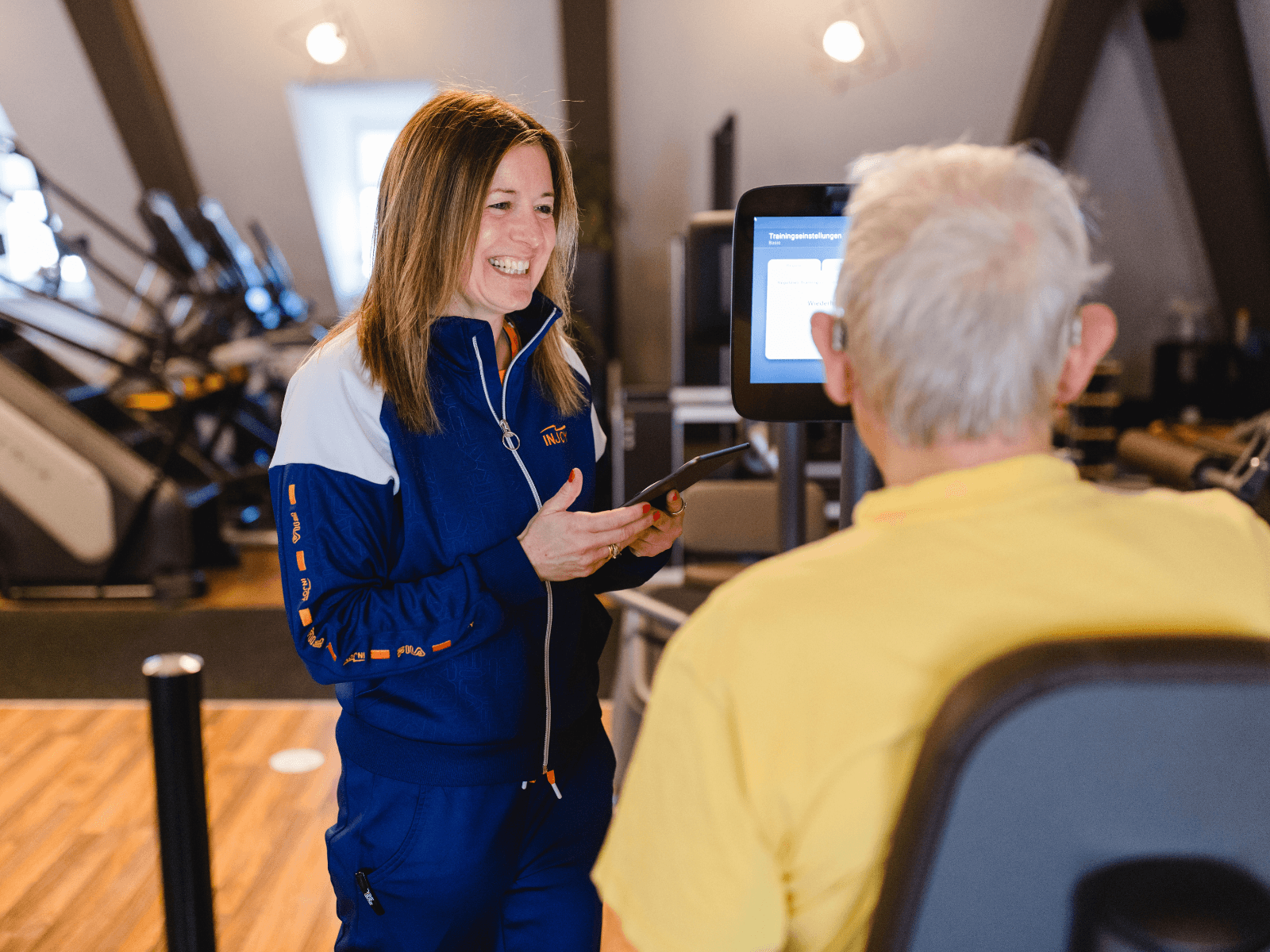 Betreutes Training im INJOY Fitnessstudio Steyr