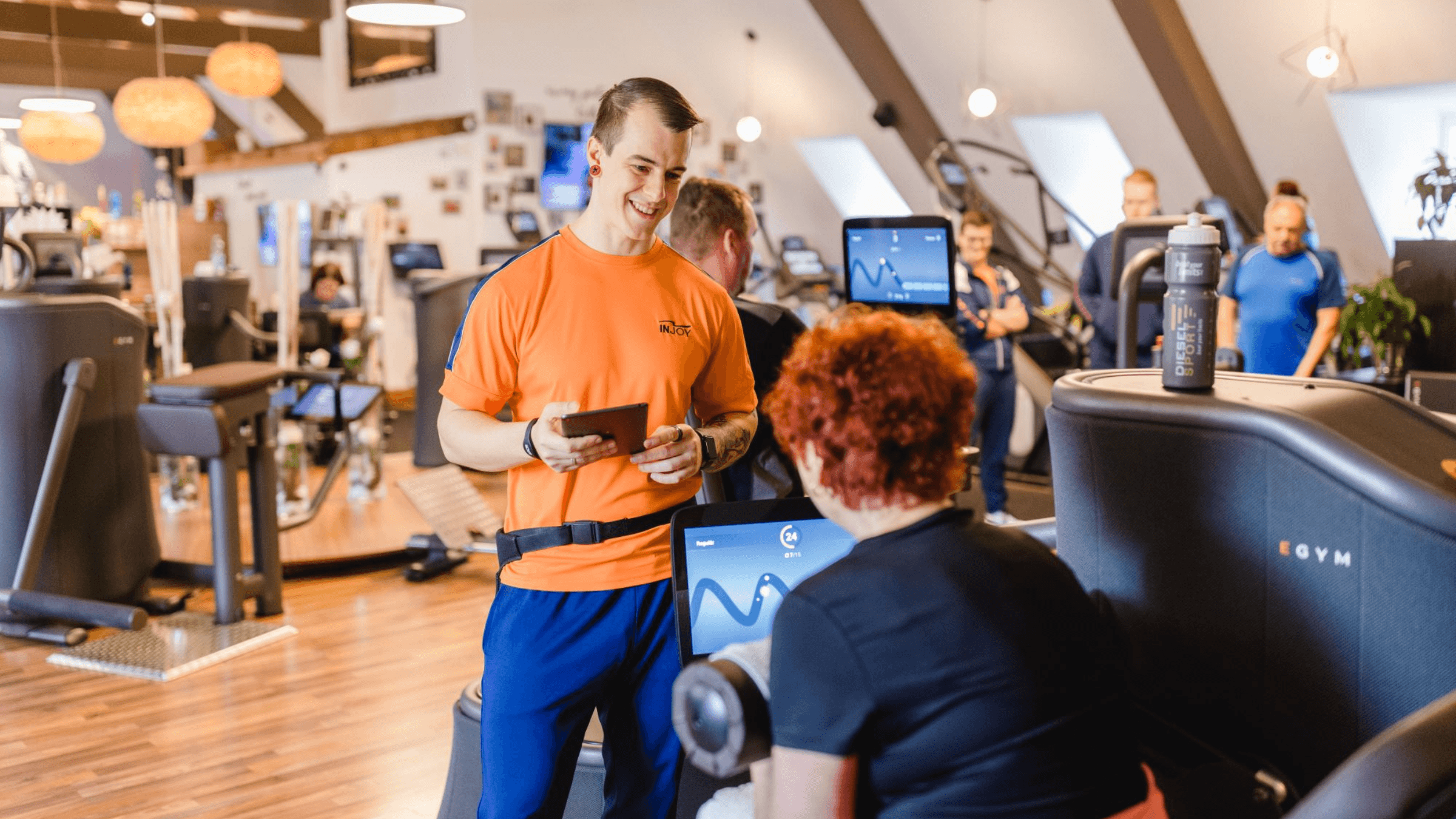 Trainingsberatung im INJOY Fitnessstudio Steyr