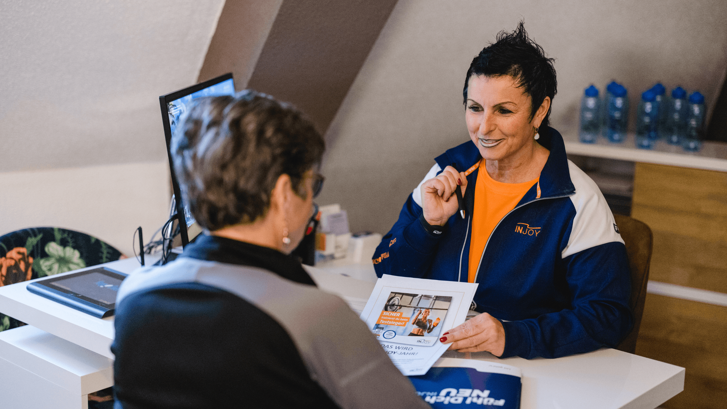 Beratung im INJOY Fitnessstudio Steyr